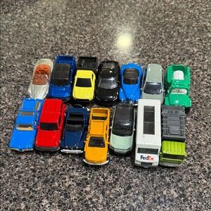 Vibrant Toy Car Collection for Kids , 14 cars